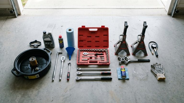 Comment faire vidange voiture : la liste des outils nécessaires pour travailler en sécurité chez soi