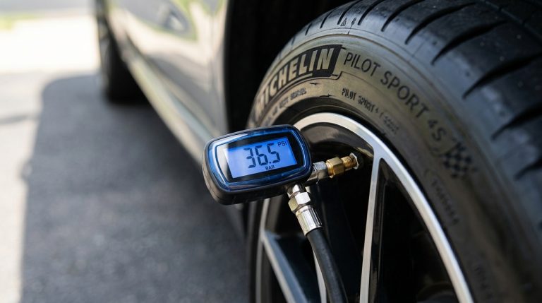 Pourquoi surgonfler légèrement vos pneus avant le contrôle est malin