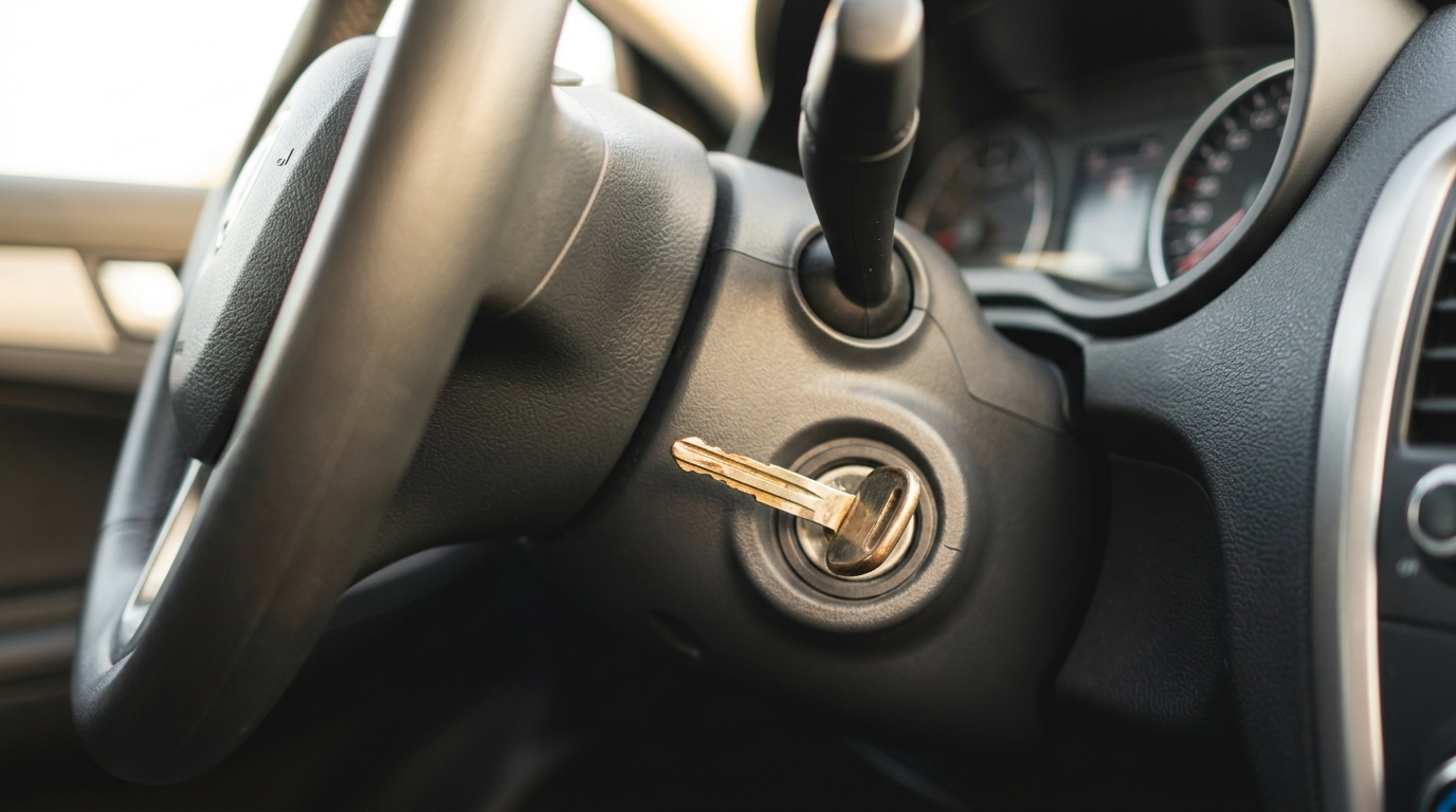 Jai passé le contrôle technique avec une vieille clé de voiture usée