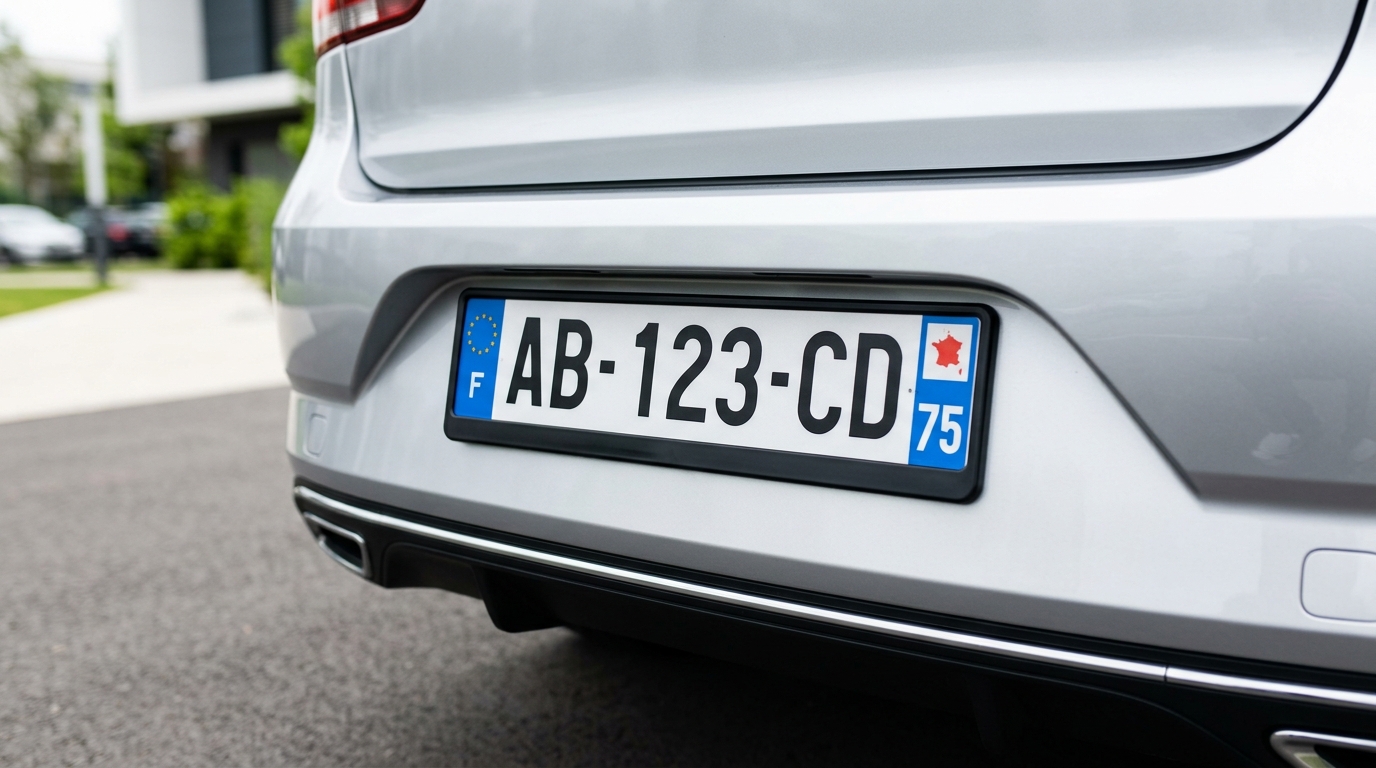 Contrôle technique : 3 astuces pour fixer une plaque minéralogique