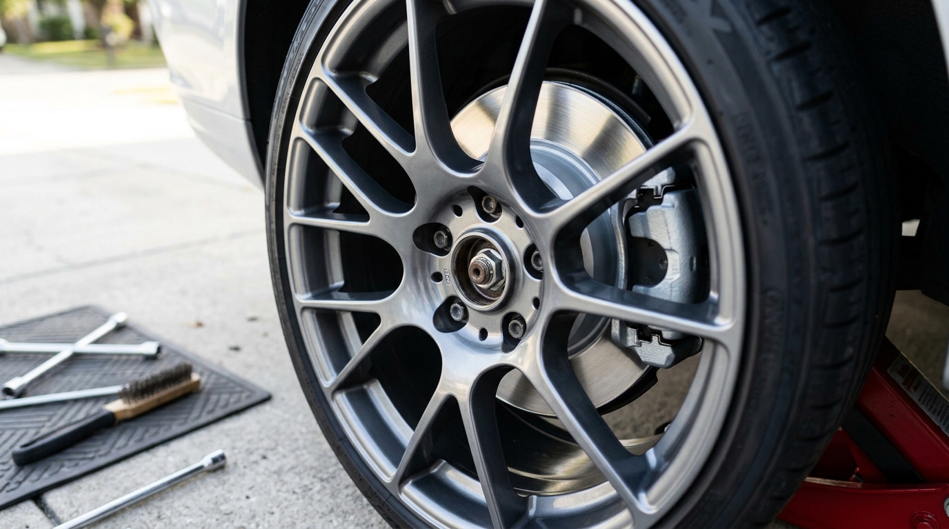 Rénover ses freins arrière sans garage : mon astuce de décrassage