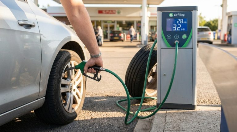 Ce voyant de pression de pneu qui nécessite juste un coup de pompe gratuit