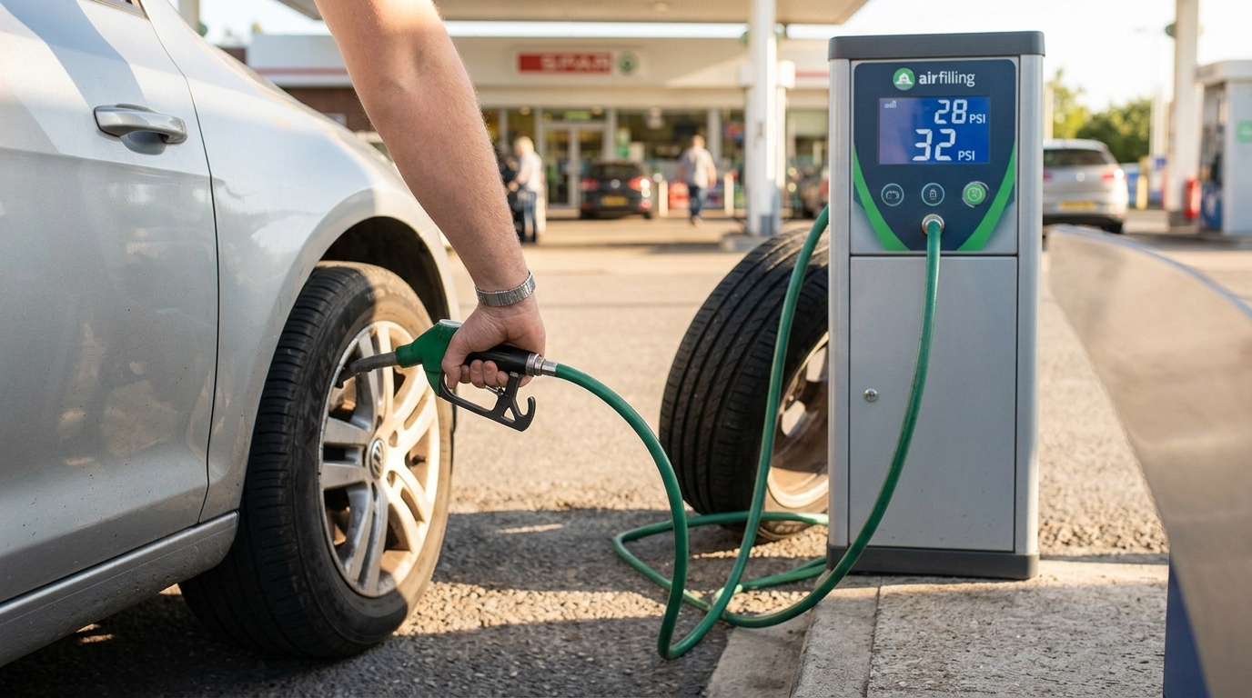 Ce voyant de pression de pneu qui nécessite juste un coup de pompe gratuit
